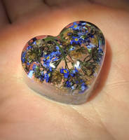 Forget-me-not and Resin Heart Thumbnail
